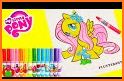 Little pony color number related image