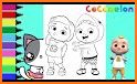 Cocomelon Coloring Book related image