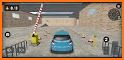 Real taxi driving game : Classic car parking arena related image