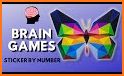Sticker by Number. Color games related image