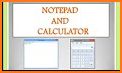 Qlate - Calculator + Notepad related image