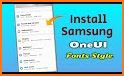 Samsung OneUi Font Style related image