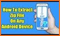 Zip file extractor for Android® related image