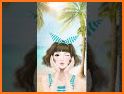 Summer, Cool, Girl Themes & Live Wallpapers related image