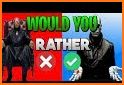 Game Would you rather for Battle Royale related image