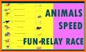 Animal relay race related image