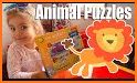 Animal Puzzle - Game for toddlers and children related image