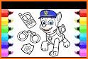 Paw Patrol Coloring Games related image