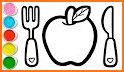 Coloring Meal for Kids Game related image