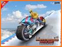 Super Hero Bike Mega Ramp Impossible Stunts Racing related image