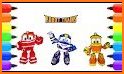 Robots Coloring Pages with Animated Effects related image