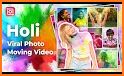 Happy Holi Photo Video Maker related image