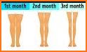 Skinny leg workouts for women: Burn Thigh fat, gap related image