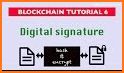 Blockchain Messenger and Digital Signature App related image