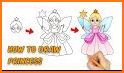 Cute Princess Pixel Art - ColorbyNumber related image