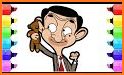 Mr Funny Bean: Coloring Book related image