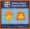 Cool African Emoji Keyboard Theme related image
