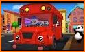 Wheels On The Bus Nursery Rhyme & Song For Toddler related image