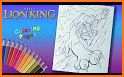 Coloring King Lion related image