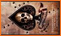3D Gothic Metal Skull Live Wallpaper Theme related image
