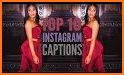 Captions for Instagram and Facebook related image