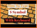 Golden Dollar Sign Keyboard Theme related image