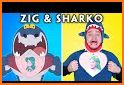 Sharko and Marina against Zig related image