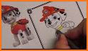 Paw Pals - Puppy Pups Patrol Coloring Book related image