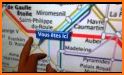 Paris Metro Subways Map related image