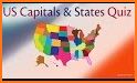 US states quiz – 50 states, capitals and flags related image