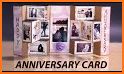 Birthday Greeting Cards Maker: photo frames, cakes related image