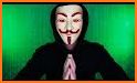 Fake Anonymous Mask Keyboard Theme related image