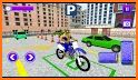 Superhero Bike Parking: Extreme Stunts Racing Game related image
