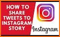 Twiger - Share tweets on Instagram related image