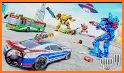 Bus Robot Car Game: Space Robot Transform War related image