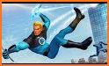 Grand Rope Hero Crime City - Flying Ice Hero Game related image