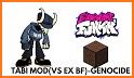 Boyfriend VS Tabi Ex Mod Minecraft - fnf Skin related image