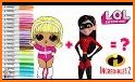 Lol Dolls coloring! related image