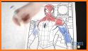 How to color Spider Man for fans related image