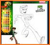 Ben 10 Coloring game related image
