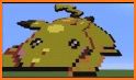 Pikachu Color By Number - Pokemon Pixel Art Games related image