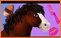 Mommy Mare & Newborn Baby Dolls Horse Care Game related image