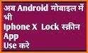 Lock Screen Phone X & 8 Style IOS 11- Best Applock related image