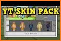 Skins YouTubers for Minecraft PE related image