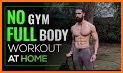 Home workout and fitness related image