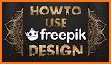 Freepik App related image