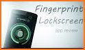 Fingerprint lock screen for prank related image