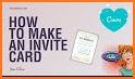Invitation card maker : events related image