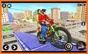 Rooftop Bike Driving Simulator : Bike Taxi Games related image