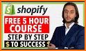 Course for Shopify - ecommerce & dropshipping site related image